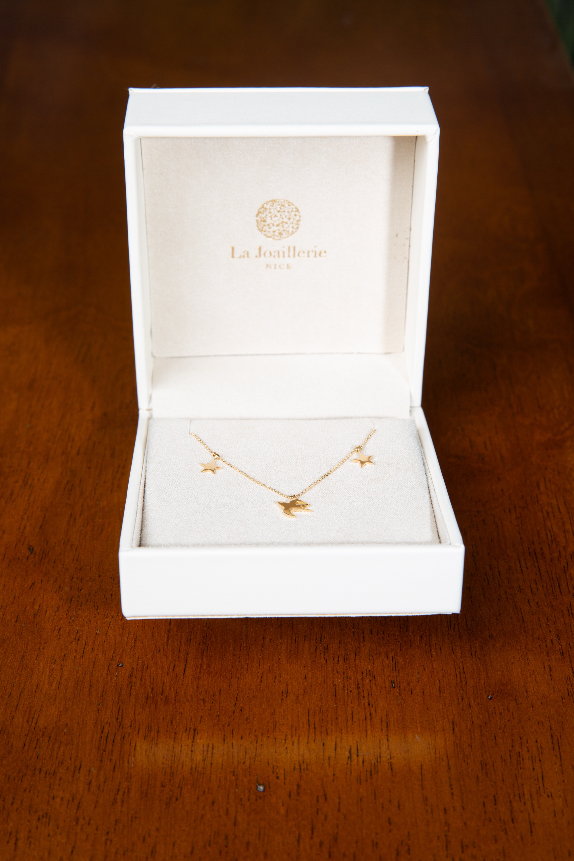 Collier dans son écrin