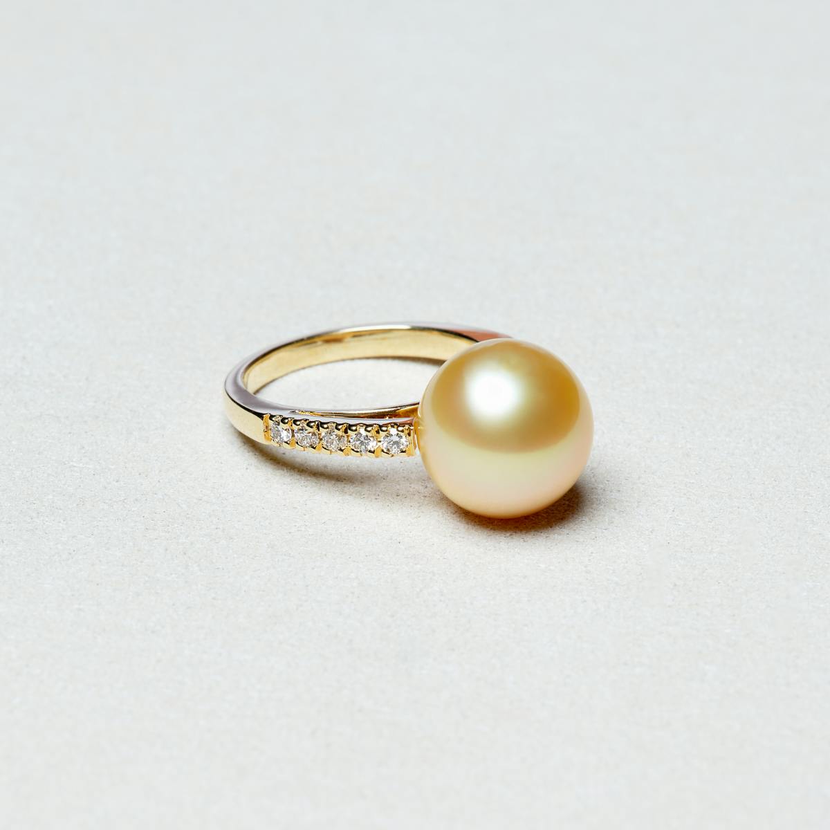 Barcelone | Bague Perle et Diamants