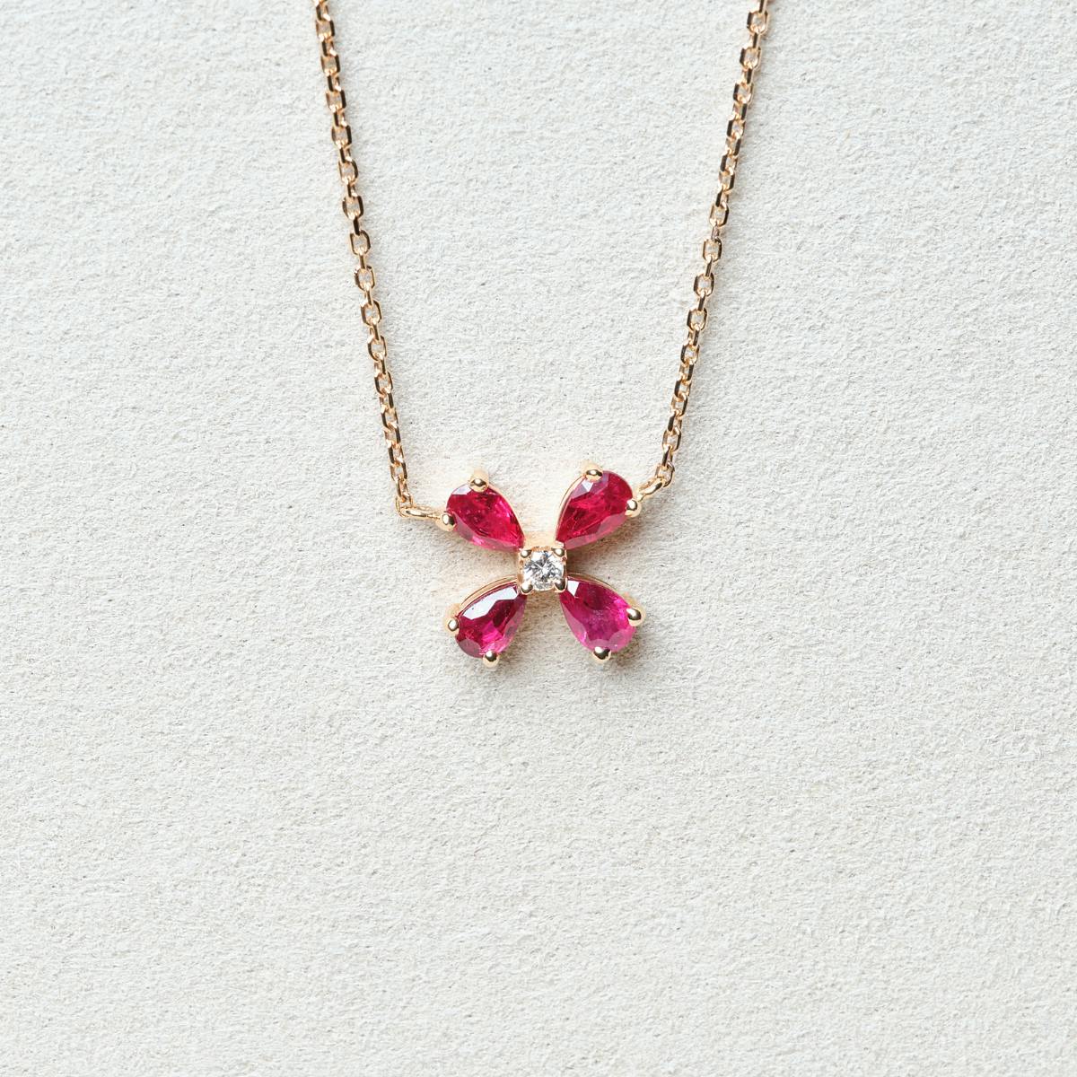 Cléo | Collier rubis