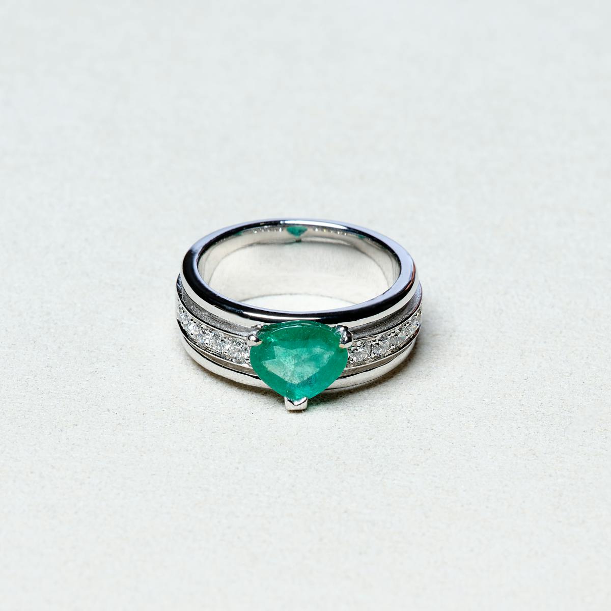 Prétoria | Bague Emeraude 