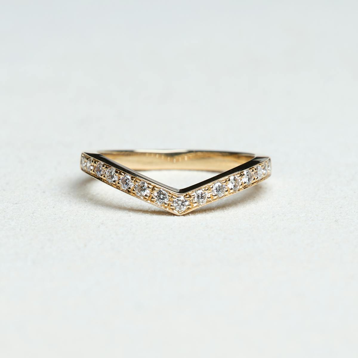 Alliance sertie | Rose