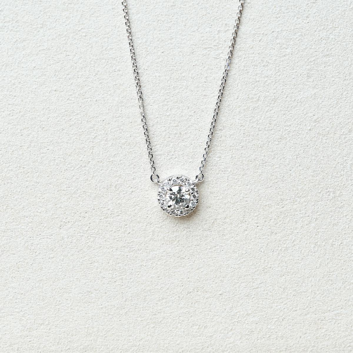 Villandry | Collier diamants et or blanc